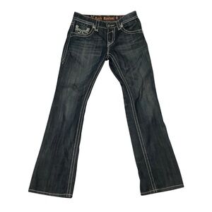 Rock Revival Dark Blue Bootcut Jeans